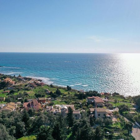파라모나스 Amaryllis Seaview House By Guestcorfu 아파트 외부 사진