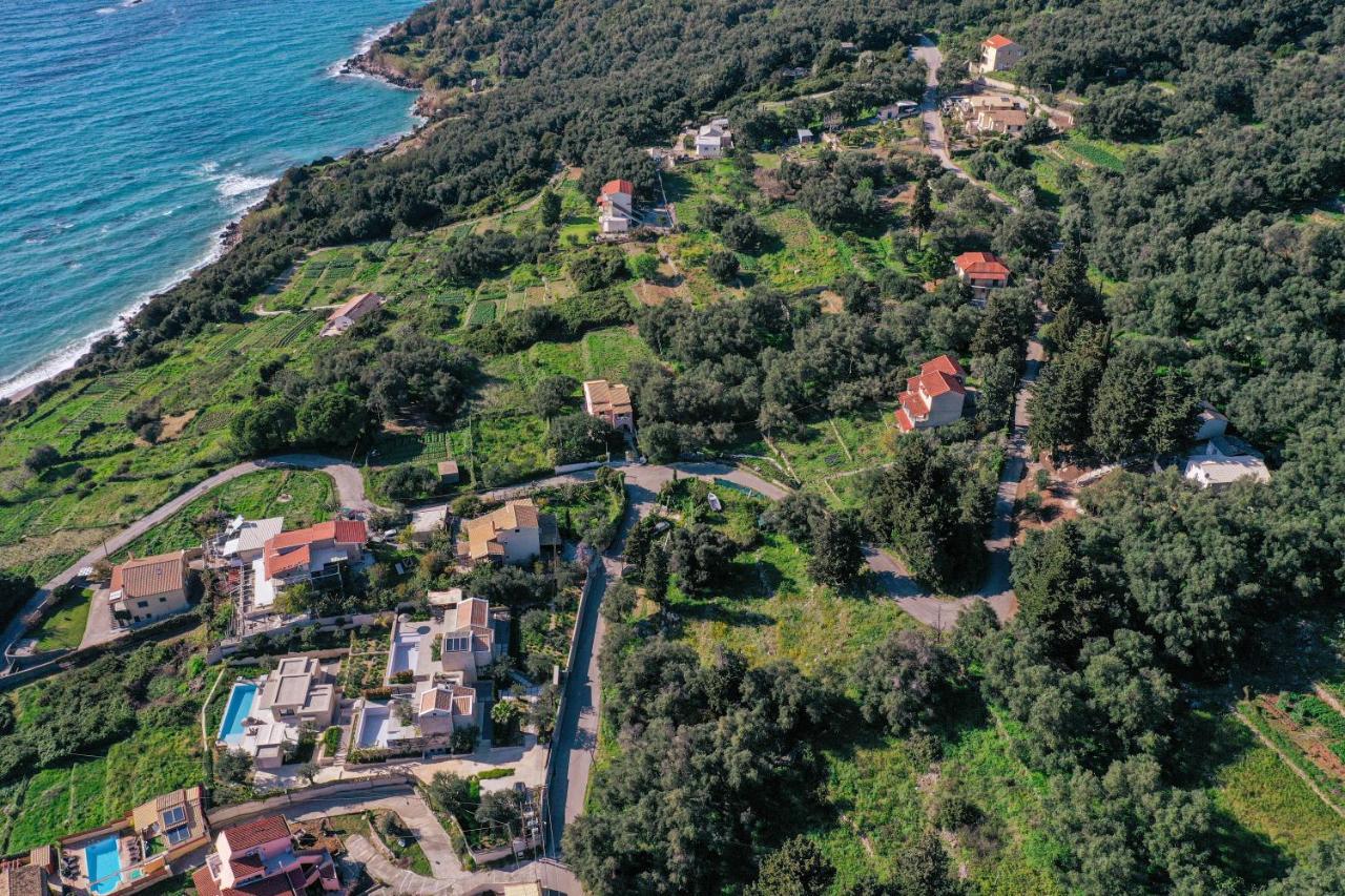 파라모나스 Amaryllis Seaview House By Guestcorfu 아파트 외부 사진