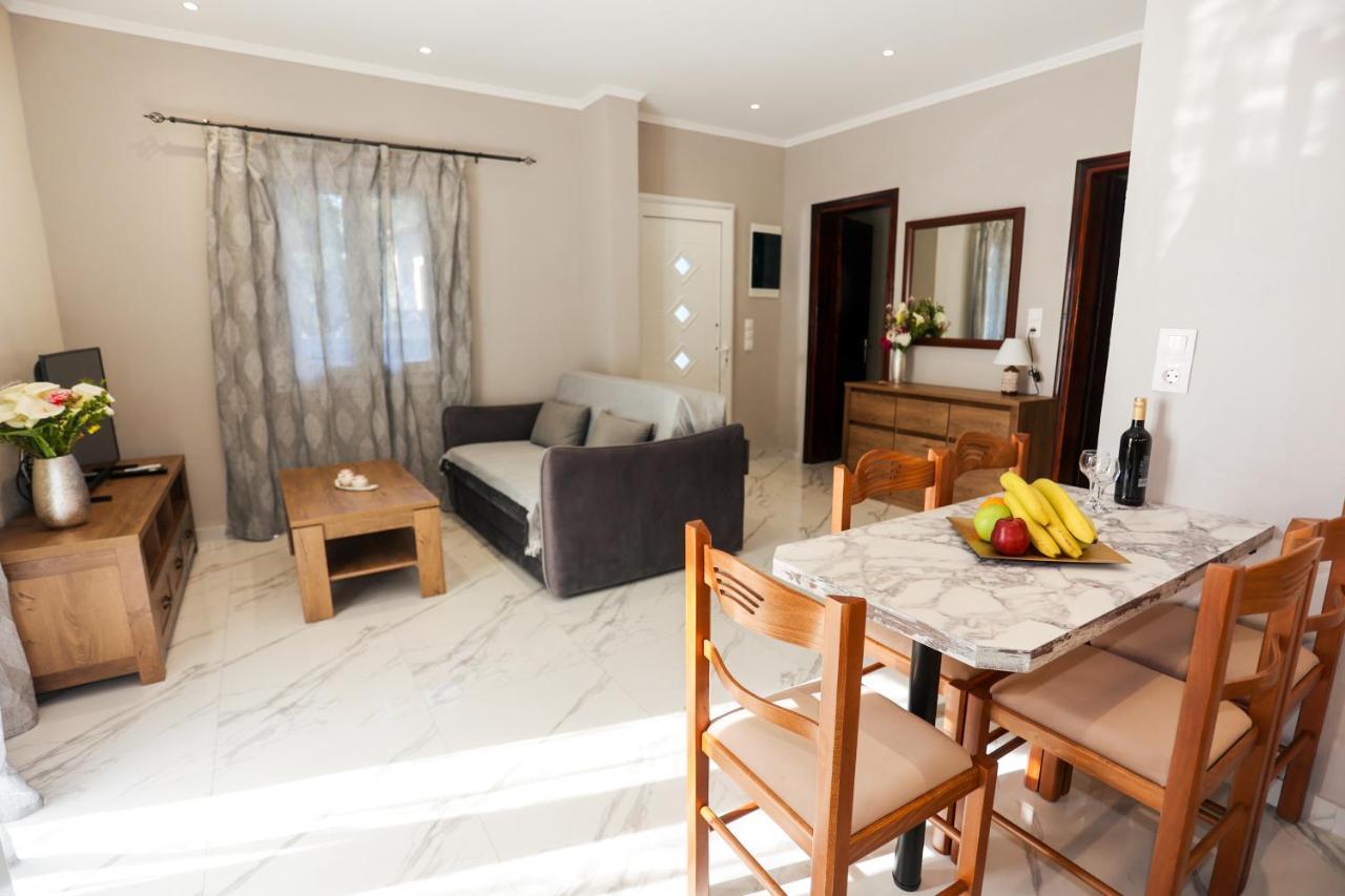 파라모나스 Amaryllis Seaview House By Guestcorfu 아파트 외부 사진