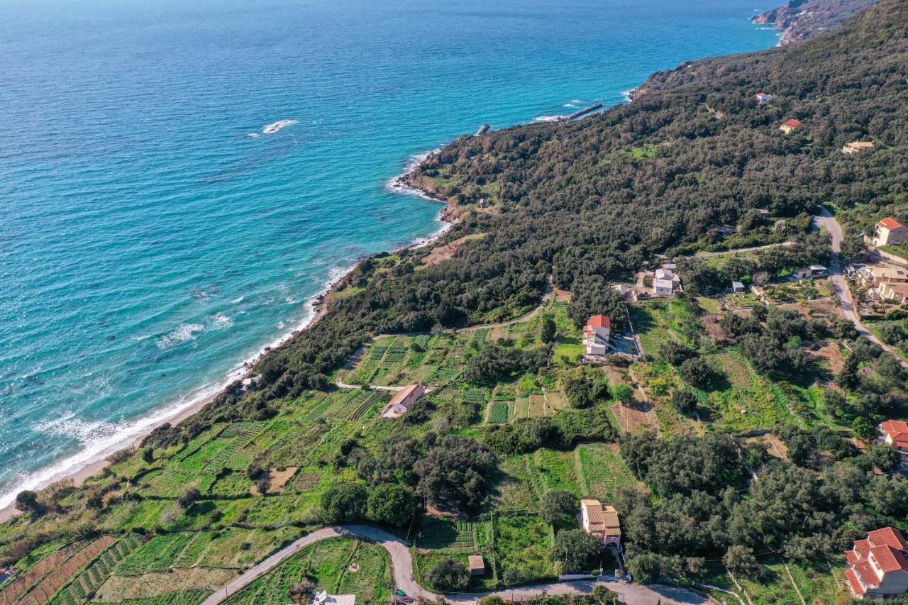 파라모나스 Amaryllis Seaview House By Guestcorfu 아파트 외부 사진